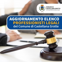 APPROVAZIONE DELL’“ELENCO DEI PROFESSIONISTI LEGALI DEL COMUNE DI CASTELLANA GROTTE”