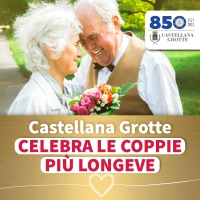Castellana Grotte celebra le coppie più longeve